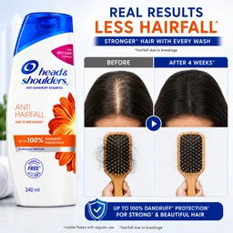 Head & Shoulders Anti Hairfall Shampoo - 340 ML