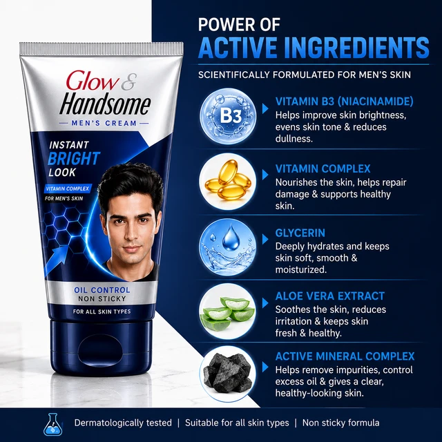 Glow & Handsome Men’s Cream
