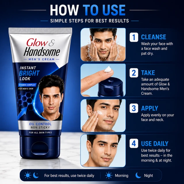 Glow & Handsome Men’s Cream