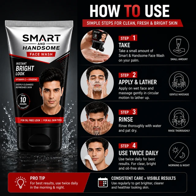 Smart and Handsome Face Wash