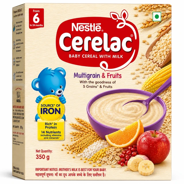 Nestle Cerelac Multigrain & Fruits - 350 g