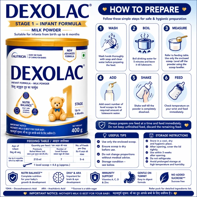 Dexolac Stage 1 - 400 g