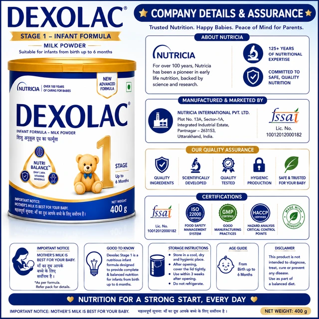 Dexolac Stage 1 - 400 g