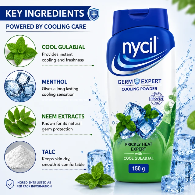 Nycil Cooling Powder - 150 g