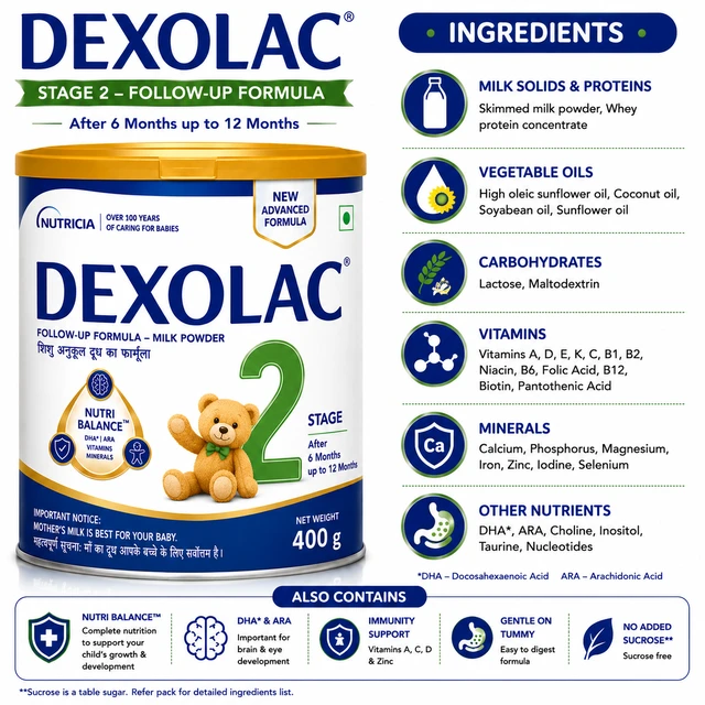 Dexolac Stage 2 - 400 g