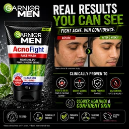 Garnier Men AcnoFight Face Wash - 100 g