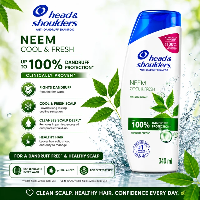 Head & Shoulders Neem Shampoo - 340 mL
