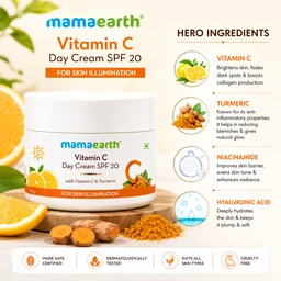 Mamaearth Vitamin C Day Cream SPF 20 - 50 G
