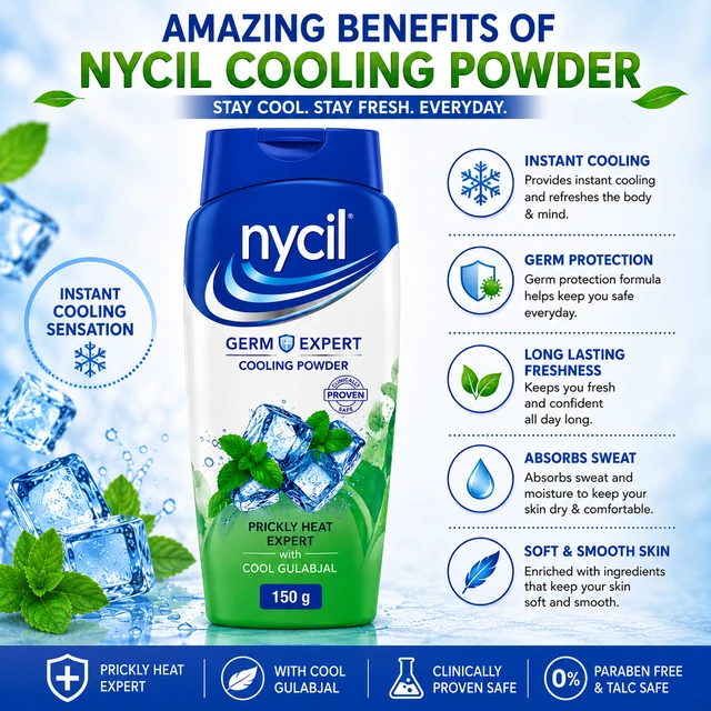 Nycil Cooling Powder - 150 g