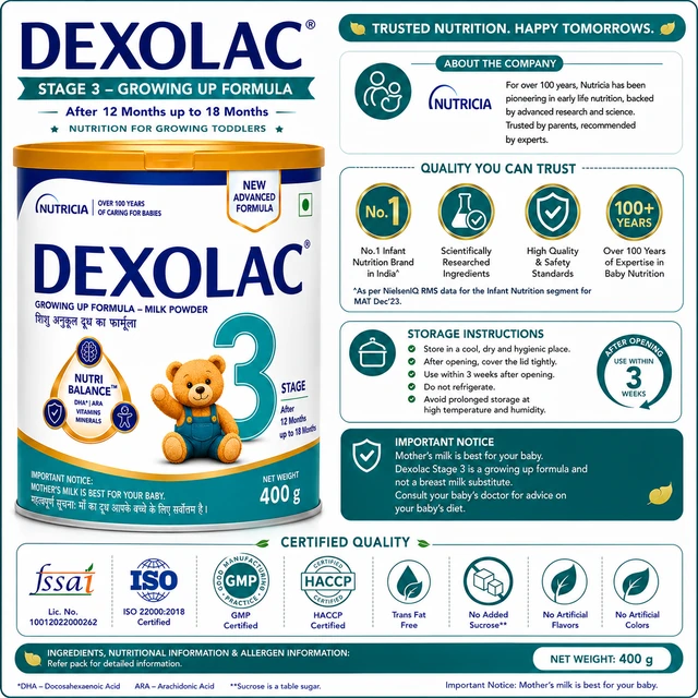 Dexolac Stage 3 - 400 g