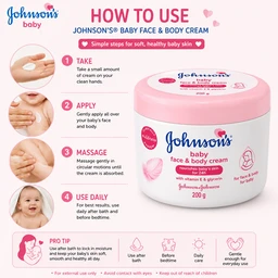 Johnson’s Baby Face & Body Cream - 200 g