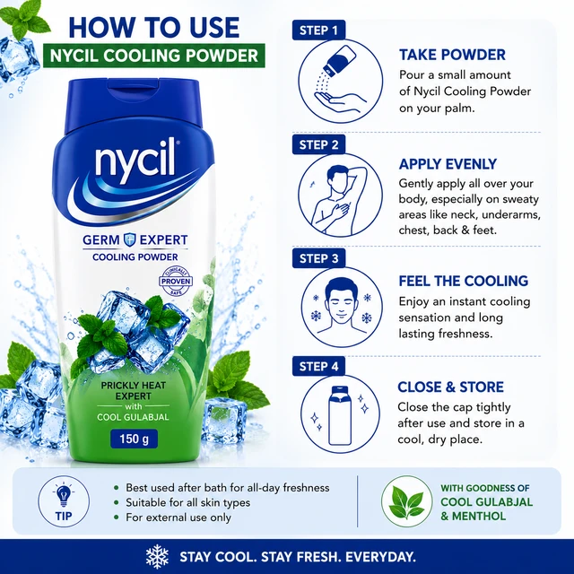Nycil Cooling Powder - 150 g