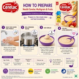Nestle Cerelac Multigrain & Fruits - 350 g