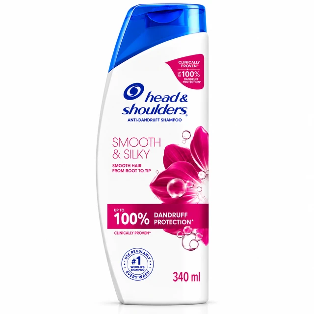 Head & Shoulders Smooth & Silky Shampoo - 340 mL