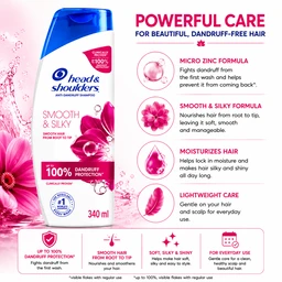Head & Shoulders Smooth & Silky Shampoo - 340 mL