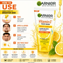 Garnier Vitamin C Face Wash - 100 g