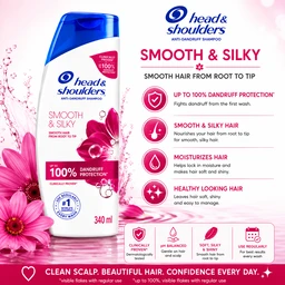 Head & Shoulders Smooth & Silky Shampoo - 340 mL