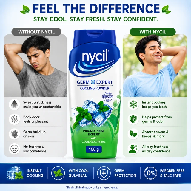 Nycil Cooling Powder - 150 g