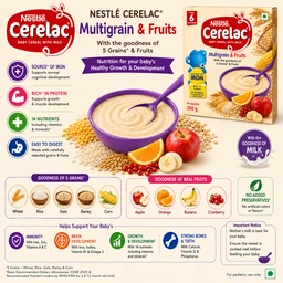 Nestle Cerelac Multigrain & Fruits - 350 g