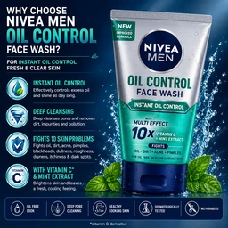 Nivea Men Oil Control Face Wash