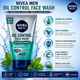 Nivea Men Oil Control Face Wash