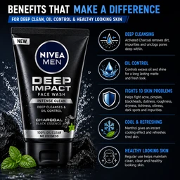 Nivea Men Deep Impact Face Wash