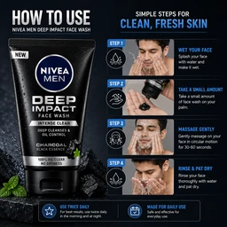 Nivea Men Deep Impact Face Wash