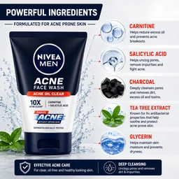 Nivea Men Acne Face Wash