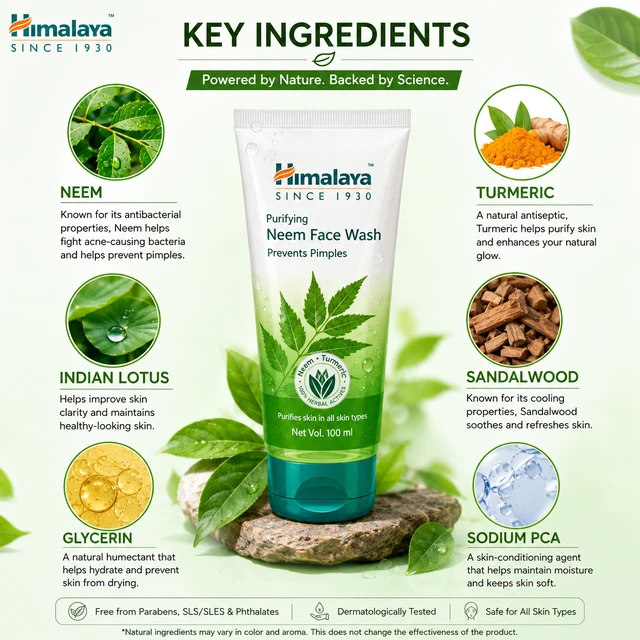 Himalaya Neem Face Wash - 100 ML