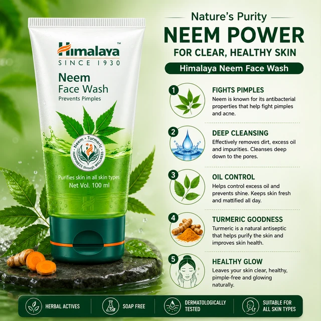 Himalaya Neem Face Wash - 100 ML