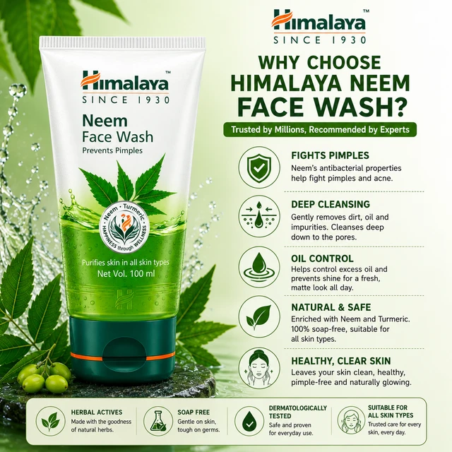 Himalaya Neem Face Wash - 100 ML