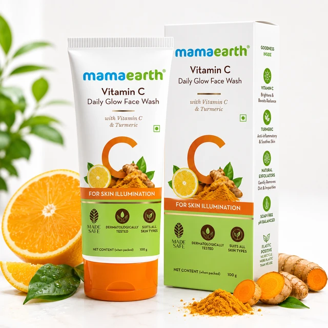 Mamaearth Vitamin C Daily Glow Face Wash - 100 ML