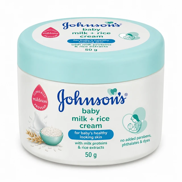Johnson’s Baby Milk + Rice Cream - 50 g