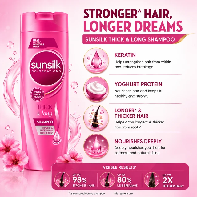 Sunsilk Thick & Long Shampoo