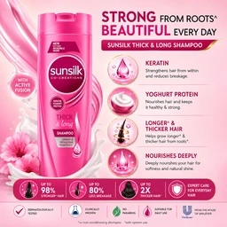Sunsilk Thick & Long Shampoo