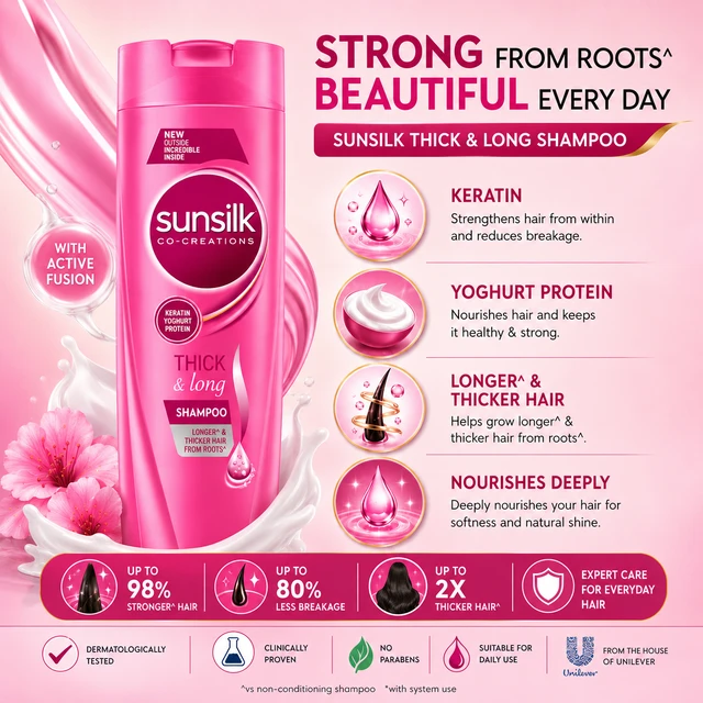 Sunsilk Thick & Long Shampoo