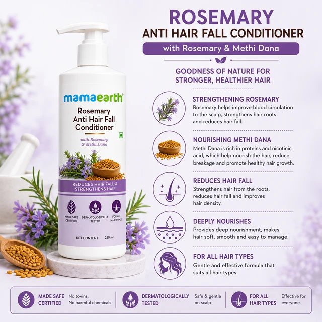 Mamaearth Rosemary Anti Hair Fall Conditioner - 250 mL