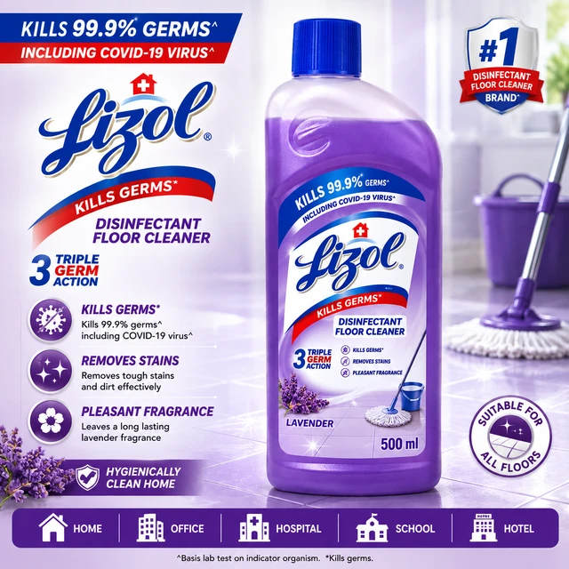 Lizol Floor Cleaner - 500 mL