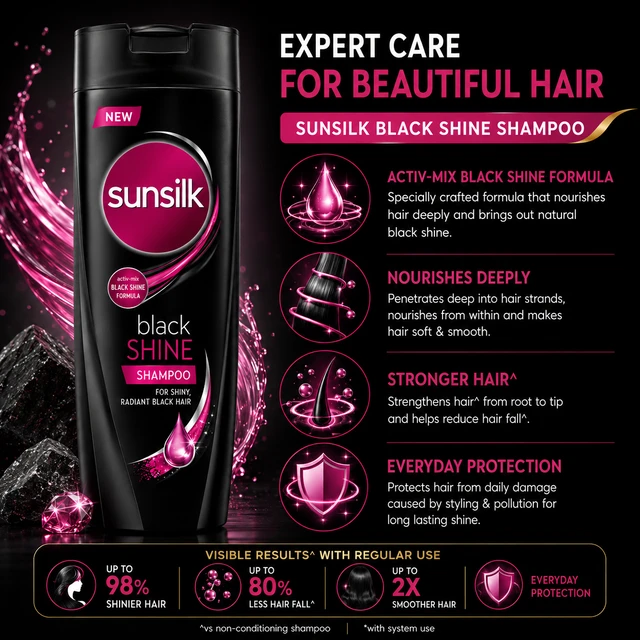 Sunsilk Black Shine Shampoo