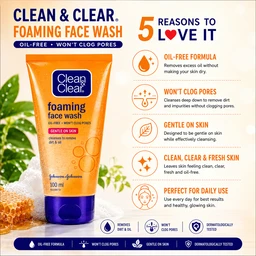 Clean & Clear Foaming Face Wash
