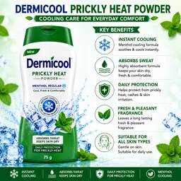 Dermicool Prickly Heat Powder - 75 g