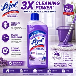 Lizol Floor Cleaner - 500 mL