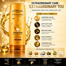 Loreal Extraordinary Oil Conditioner - 192 mL