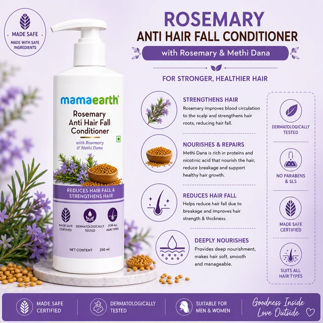 Mamaearth Rosemary Anti Hair Fall Conditioner - 250 mL