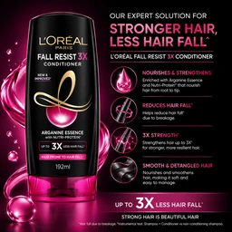 Loreal Fall Resist 3X Conditioner - 192 ML