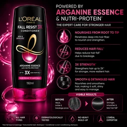 Loreal Fall Resist 3X Conditioner - 192 ML