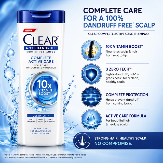 Clear Complete Active Care Shampoo