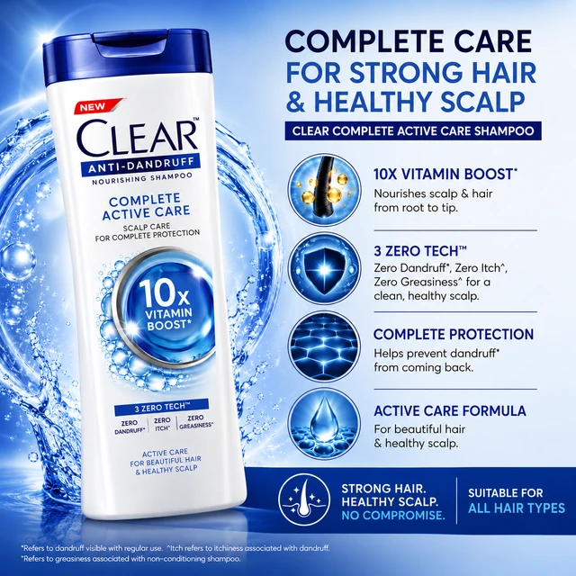 Clear Complete Active Care Shampoo