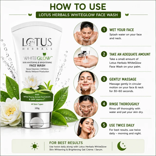 Lotus Herbals WhiteGlow Face Wash