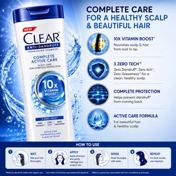 Clear Complete Active Care Shampoo